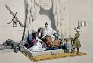 Princesas circasianas, en la orilla derecha del Kouban, de 